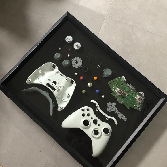 Wall Decor Xbox Controller In Shadow Box Poshmark